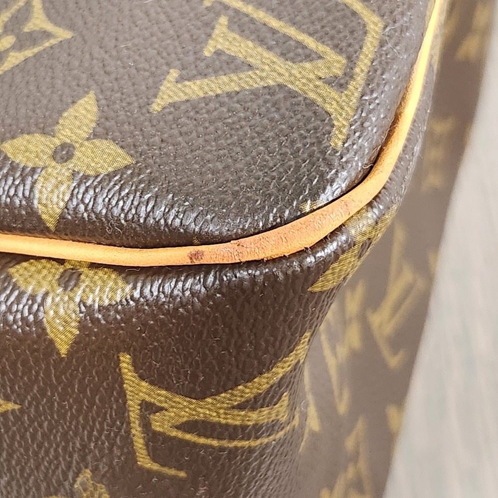 COA Louis Vuitton Monogram Batignolles Horizontal Bucket Tote Bag Brown Purse - Picture 13 of 16